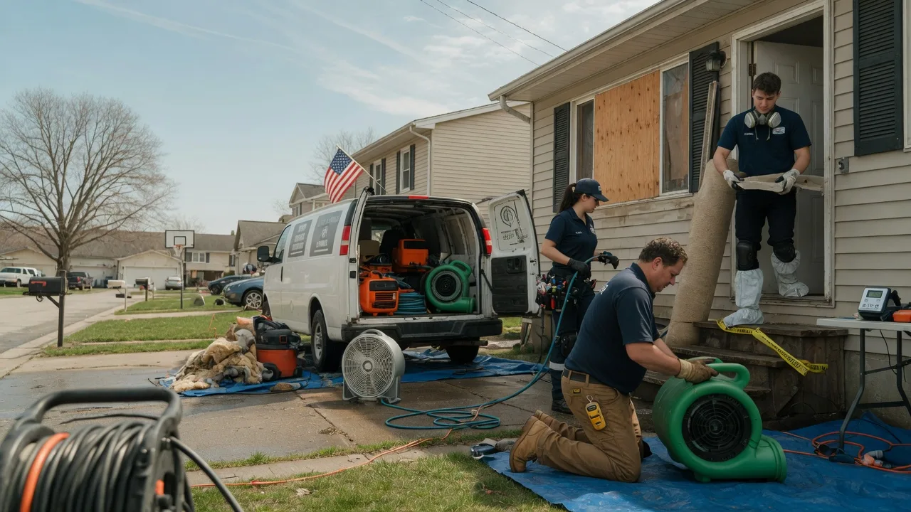 Water Damage Restoration in Stinesville, IN near me